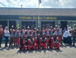 Danramil 0818-22/Tumpang Berikan Pembinaan Karakter dan Kedisiplinan kepada Siswa SMP Diponegoro Tumpang