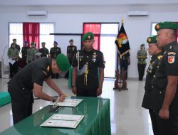 Danrem 132/Tdl Hadiri Sertijab dan Tradisi Satuan Irdam XXIII/PW serta Danpomdam XXIII/PW, Wujud Regenerasi Kepemimpinan TNI AD