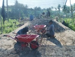 Pembangunan Jembatan Perintis Rambong Payong Terus Berjalan, Progres Capai 17,7 Persen