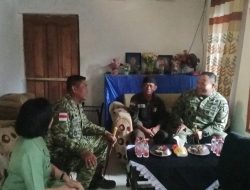 Sambut Hari Jadi Kodam XIII/Merdeka Ke-68, Dandim 1310/Bitung Dampingi Danrem 131/Santiago Gelar Anjangsana dan Bakti Sosial