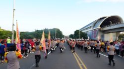 Polda Sumsel Perkuat Sinergi Lintas Sektor, Kawal Peluncuran CFD Jembatan Ampera demi Kesejahteraan Warga