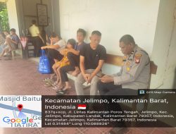 Dekat di Hati Warga! Polisi Sambangi Warganya, Bawa Edukasi SKCK Online & Call Center 110