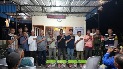 Polda Sumsel Perkuat Deteksi Dini, Kakorbinmas Baharkam Polri Tinjau Satkamling dan Salurkan Bansos di Gandus