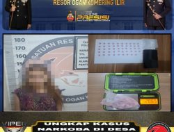 Polres OKI Bekuk Pengedar Perempuan 19 Tahun, 49 Butir Ekstasi Ditemukan di Lemari Pakaian