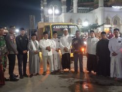 Babinsa Koramil 14/TJA Hadiri Pelepasan Pawai Ta’aruf, Semarak Sambut 1 Muharram 1448 H