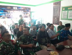 Demam Piala Dunia Satukan TNI dan Warga, Koramil Jajaran Kodim Sragen Dipadati Penonton Nobar