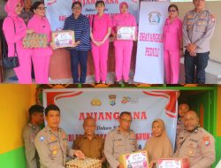 Sambut HUT Bhayangkara ke-80, Polresta Sorong Kota Bersama Bhayangkari Gelar Anjangsana dan Bagikan Tali Asih untuk Purnawirawan dan Warakawuri