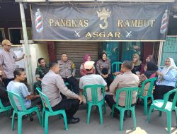 Wadir Bimas PMJ “Jaga Jakarta On The Spot” di Pondok Ungu, Serap Aspirasi Warga Medansatria