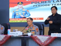 Polda Lampung Berhasil Gagalkan Penyelundupan Narkoba Senilai RP 235 Miliyar Di Bakauheni, 24 Tersangka Diamankan