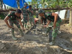 Percepat Konektivitas Desa, Jembatan Gantung Sungai Sowu Tembus Progres 51 Persen