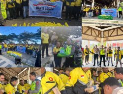 Polda PBD Salurkan Bantuan Sembako kepada Komunitas Maxim Sambut HUT Bhayangkara ke-80