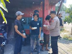 Bangun Kepedulian Sosial, Polsek Medansatria Gelar Aksi Berbagi di Hari Jumat