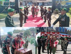 Letkol Inf Nehemia Urim Ferdana Resmi Pimpin Kodim 1802/Sorong Dandim Baru Ajak Prajurit Perkuat Kekompakan