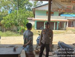 “Humanis di Tengah Masyarakat, Polisi Sambangi Warga dan Ajak Jaga Keamanan Lingkungan”.