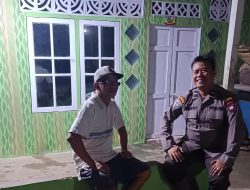 Personel Subsektor Sompak Intensifkan Patroli Kamtibmas di Malam Hari