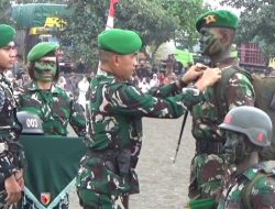 Pantai Jangkar Jadi Saksi 1035 Prajurit Infanteri, Ikuti Tradisi Pembaretan