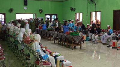 Jamaah Haji Andong dan Kemusu Disambut Haru, Koramil 15/Andong Hadiri Upacara Penerimaan Haji