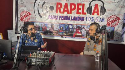 Dari Studio RAPELA, Kasat Binmas Polres Landak Sapa Warga: “Keamanan Adalah Tanggung Jawab Kita Bersama”