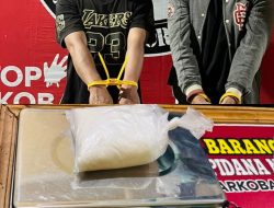 Jadi Kurir Sabu, Dua Warga Lombok Ditangkap, 535 Gram Sabu Diamankan di Talabiu