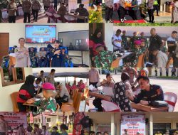 Polda PBD Gelar Bakti Kesehatan, 150 Warga Ikuti Pemeriksaan Gratis dan 100 Personel Donorkan Darah