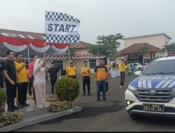 Polres Mesuji Menggelar Olahraga Bersama Forkopimda dan Pelepasan 500 Paket Sembako Bantuan Sosial Untuk Masyarakat