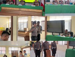 Bid Propam Polda PBD Gelar Sidang Disiplin terhadap Personel yang Mangkir Dinas