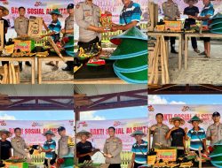 Polsek Klamono Serahkan Bantuan Alsintan kepada Kelompok Tani Makmur Sambut Hari Bhayangkara ke-80