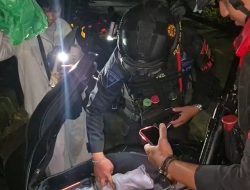 Brimob Polda Metro Jaya Amankan 8 Motor Diduga Balap Liar di Duren Sawit Jakarta Timur