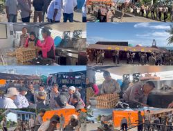 Sat Brimob Polda PBD Gerak Cepat Bantu Korban Bencana Kebakaran di Kota Sorong