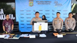 Tipu Nasabah Hingga Miliaran Rupiah, Mantan Pegawai Outsourcing Bank Diamankan Polres Metro Bekasi Kota