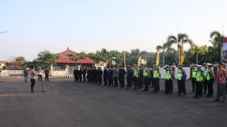 Jajaran Polres Mesuji Bersama Polda Lampung Sukses dan Lancar Laksanakan Pengamanan Kunjungan Presiden Republik Indonesia ke‑7 di Wilayah Kabupaten Mesuji