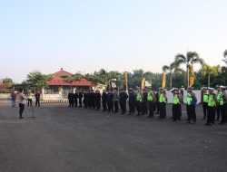 Jajaran Polres Mesuji Bersama Polda Lampung Sukses dan Lancar Laksanakan Pengamanan Kunjungan Presiden Republik Indonesia ke‑7 di Wilayah Kabupaten Mesuji