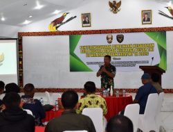 Perkokoh Nasionalisme, Kodim 1707/Merauke Gelar Pembinaan Bela Negara dengan Keluarga Besar TNI