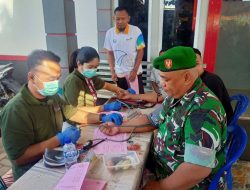 Setetes Darah, Sejuta Harapan; Prajurit Kodim 1707/Merauke Hadir Untuk Kemanusiaan