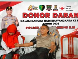 Sambut Hari Bhayangkara ke-80, Polres OKI Gelar Donor Darah Perkuat Ketahanan Kesehatan Masyarakat