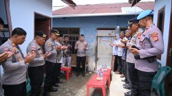 ‎ ‎Polres Pidie Serahkan Kunci Rumah Hasil Bedah Rumah, Wujud Nyata Kepedulian di HUT Bhayangkara ke-80