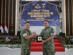 Kodam XIX/Tuanku Tambusai Sambut Dansesko TNI dan Pasis Sesko TNI, Perkuat Sinergi Pendidikan Strategis