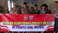Binmas Polres Mesuji Laksanakan Cooling System, Binluh, Sambang Sekaligus Salurkan Bantuan Ke Ponpes Al-Ikhlas