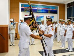 Wujudkan Regenerasi Kepemimpinan, Komandan Kodaeral XIV Sorong Pimpin Sertijab dan Penyerahan Jabatan