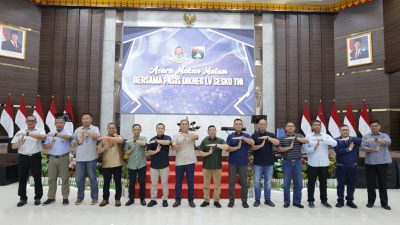 Kodam XIX Tuanku Tambusai Perkuat Sinergi Bersama Pasis Dikreg LV Sesko TNI Lewat Malam Kebersamaan di Pekanbaru