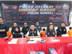 Polda Sumsel Ungkap 123 Kasus 3C dalam Sebulan, 137 Tersangka Diamankan untuk Jaga Keamanan Bumi Sriwijaya