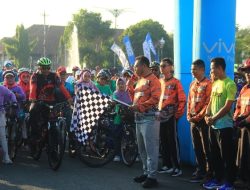 Kodim Sragen gelar fun bike dan senam sehat berhadiah sepeda motor