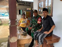 Kunjungi Rumah Warga Binaan, Babinsa Koramil 0825-11/Pesanggaran, Cara Untuk Komunikasi Sosial