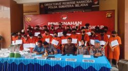 Ungkap 25 Kasus Narkoba, Ditresnarkoba Polda Sumsel Sita Ribuan Barang Bukti