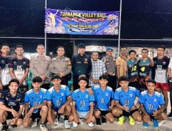 Anggota Polsek Way Serdang Laksanakan Pengamanan Turnamen Bola Volly Kapolsek Way Serdang Cup Dalam Rangka Memperingati HUT Bhayangkara Ke-80 Tahun 2026