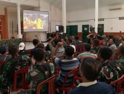 Aula Makodim Wonogiri Sorak Sorai Selimuti Nobar Kebangsaan Piala Dunia 2026