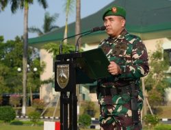 Kasdam IV/Diponegoro Pimpin Upacara Bendera, Tekankan Profesionalisme dan Kewaspadaan Hadapi Ancaman Nonmiliter