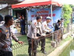 Sambut Hari Bhayangkara ke-80 Jadi Ajang Silaturahmi, Polsek Kembangan Gelar Lomba Mancing Bersama Warga