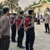 Jajaran Polres Mesuji Laksanakan Pengamanan Penyambutan Kedatangan Jamaah Haji Dari Tanah Suci Mekkah