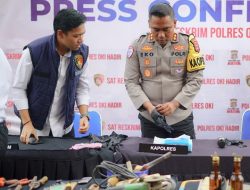 Polda Sumsel Bongkar Pabrik Senjata Api Rakitan di OKI, Satu Residivis Ditangkap